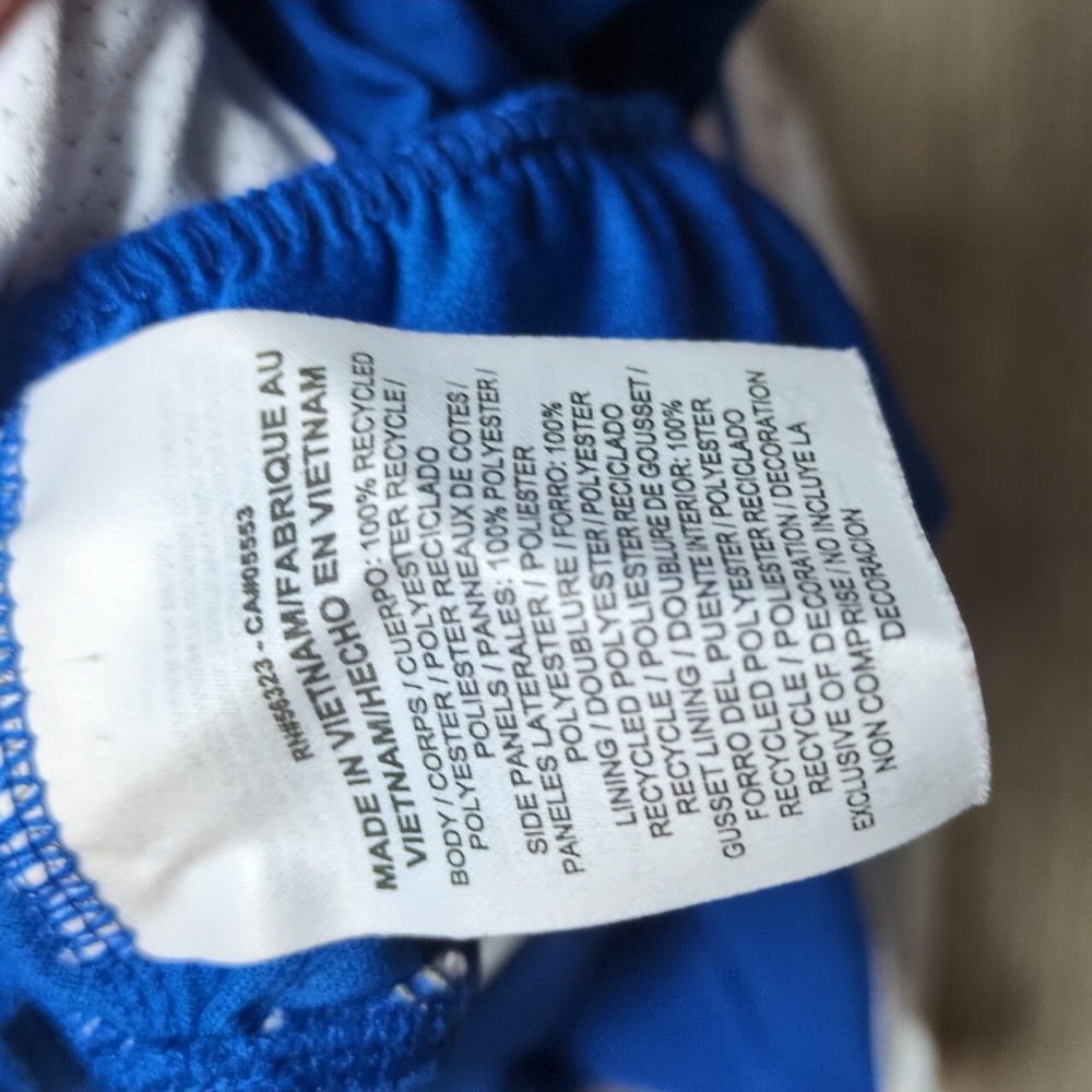 Nike Blue And White Running Shorts Size Smalll - Picture 6 of 7